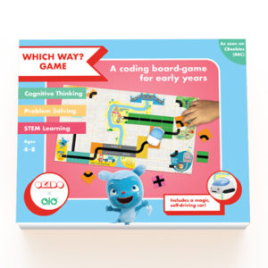 OKIDO Which Way Board Game Box