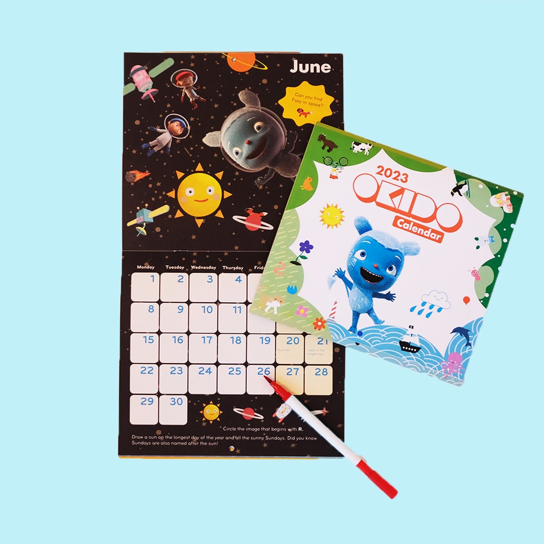 OKIDO 2023 Science Calendar
