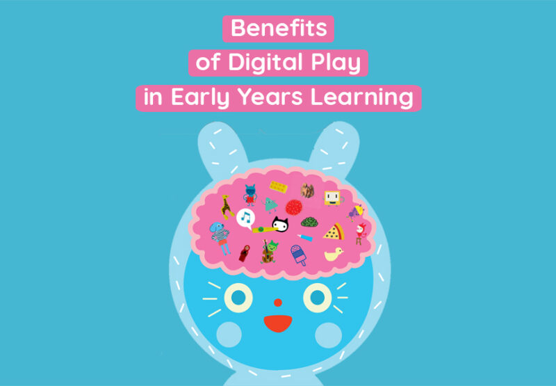 The benefits of digital play in early years learning banner