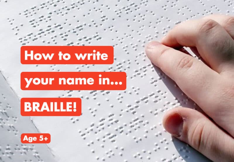 how to write your name in braille header