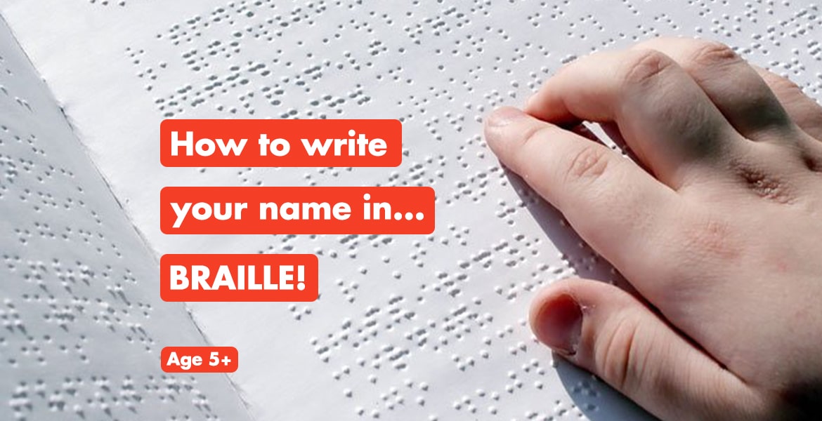 how to write your name in braille header